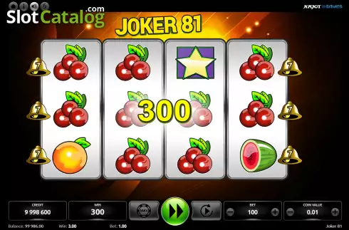 Скрин4. Joker 81 слот