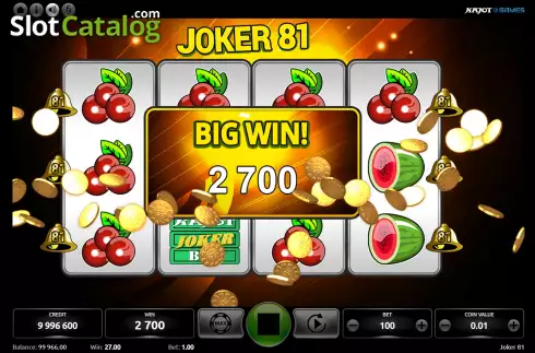 Скрин5. Joker 81 слот