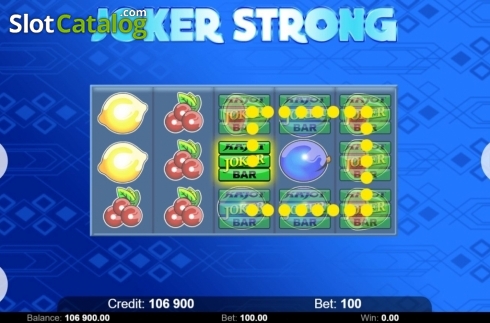 Скрин8. Joker Strong слот