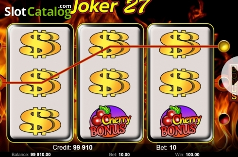 Скрин4. Joker 27 слот