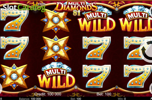 Скрин2. Multi Diamonds 81 слот