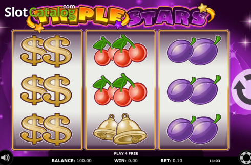 Скрин2. Triple Stars слот