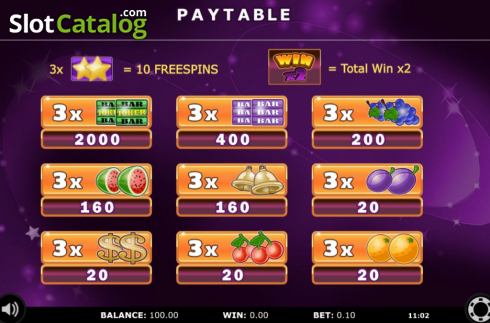 Скрин6. Triple Stars слот