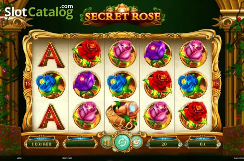 Скрин2. Secret Rose слот