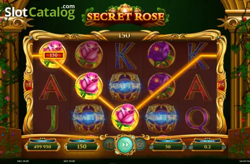 Скрин3. Secret Rose слот