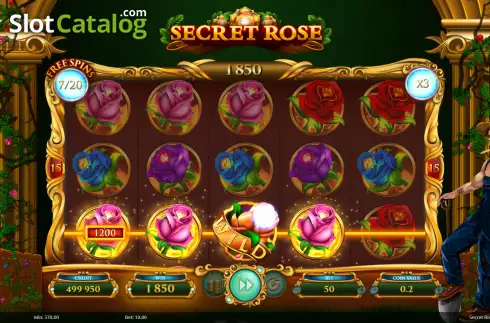 Скрин4. Secret Rose слот
