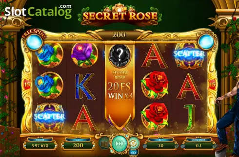 Скрин7. Secret Rose слот