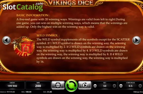 Скрин7. Vikings Dice слот