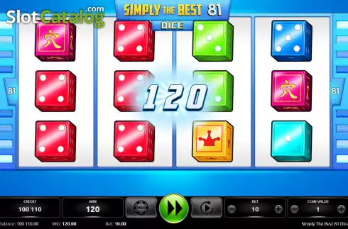 Скрин4. Simply The Best 81 Dice слот
