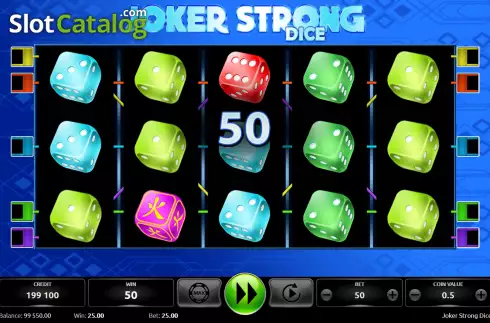 Скрин4. Joker Strong Dice слот