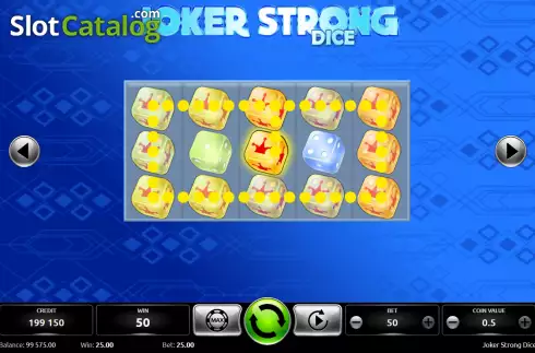 Скрин7. Joker Strong Dice слот