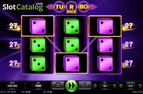 Скрин4. Turbo 27 Dice слот