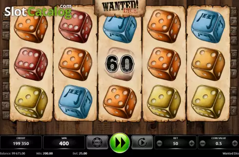 Скрин3. Wanted Dice слот