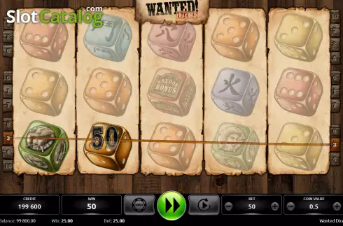 Скрин4. Wanted Dice слот