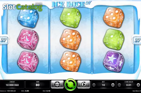 Скрин2. Ice Dice 27 слот