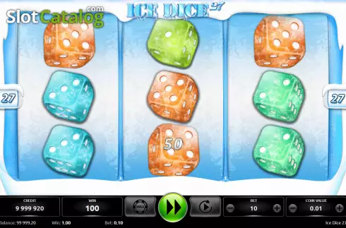 Скрин3. Ice Dice 27 слот