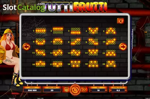 Скрин9. Tutti Frutti (KAJOT) слот