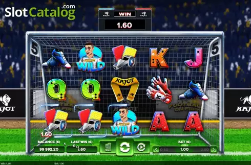 Скрин5. Football On Fire слот