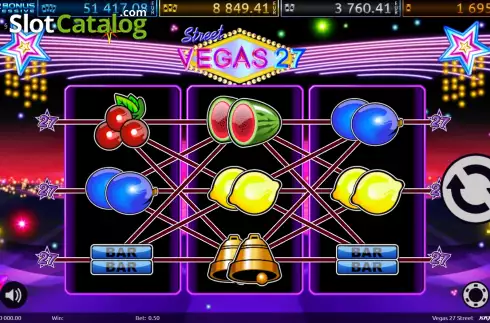 Скрин2. Vegas 27 Street слот
