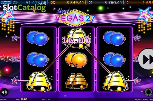 Скрин4. Vegas 27 Street слот