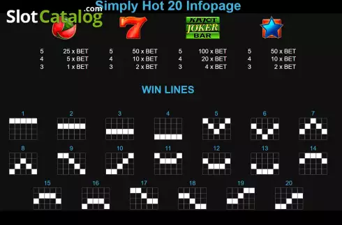 Скрин5. Simply Hot 20 слот