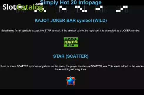Скрин6. Simply Hot 20 слот