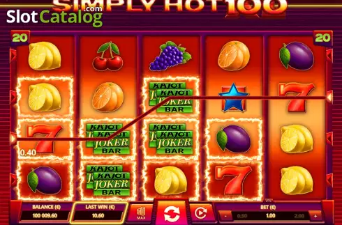 Скрин3. Simply Hot XL 100 слот