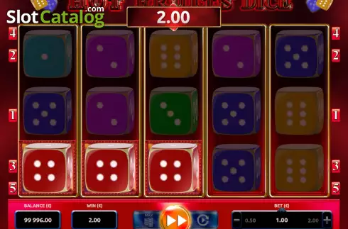 Скрин3. Hot Fruits Dice слот