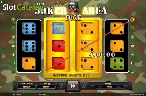 Скрин4. Joker Area Dice слот