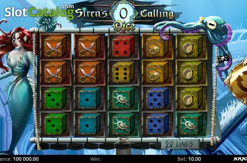 Скрин2. Siren's Calling Dice слот