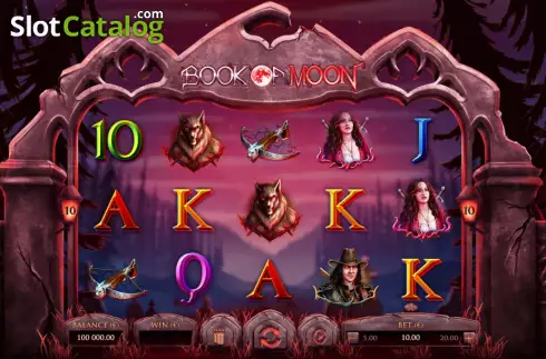Скрин2. Book of Moon слот