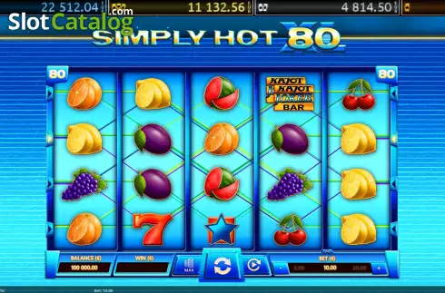 Скрин2. Simply Hot XL 80 слот