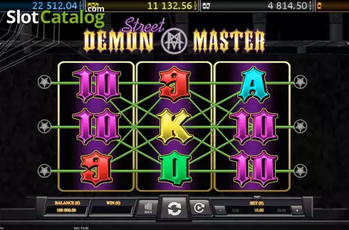 Скрин2. Demon Master Street слот