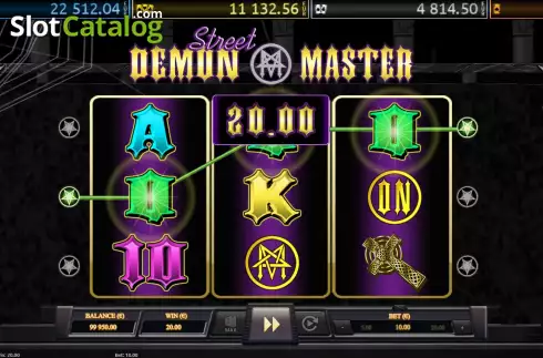 Скрин3. Demon Master Street слот
