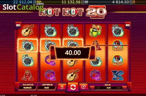 Скрин3. Hot Hot 20 слот