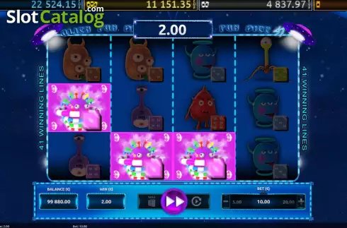 Скрин3. Alien Fun Dice 41 слот
