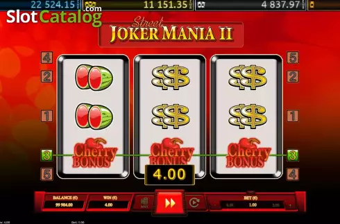 Скрин3. Joker Mania II Street слот