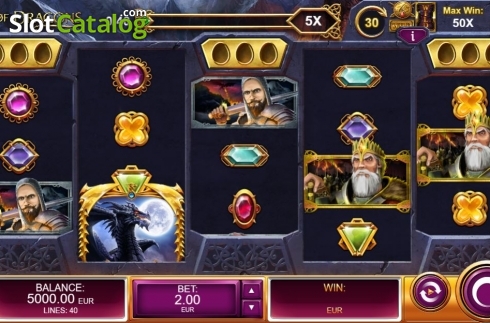 Скрин2. Age of Dragons слот