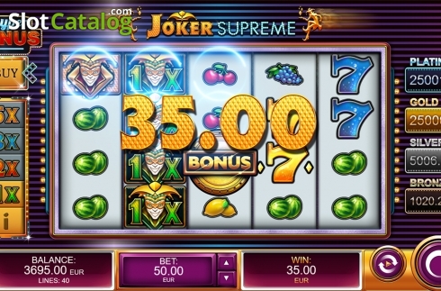 Скрин4. Joker Supreme слот