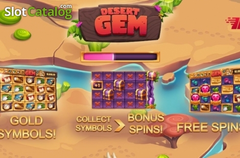 Скрин2. Desert Gem слот