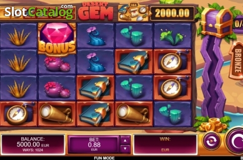 Скрин3. Desert Gem слот