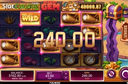 Скрин4. Desert Gem слот