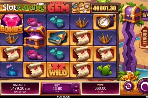 Скрин5. Desert Gem слот