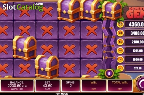 Скрин9. Desert Gem слот