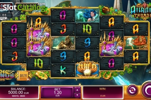Скрин2. Atlantis Thunder St. Patrick's Day слот