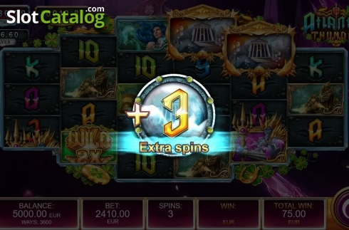 Скрин7. Atlantis Thunder St. Patrick's Day слот