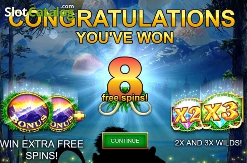 Скрин5. Mammoth Chase: Easter Edition слот