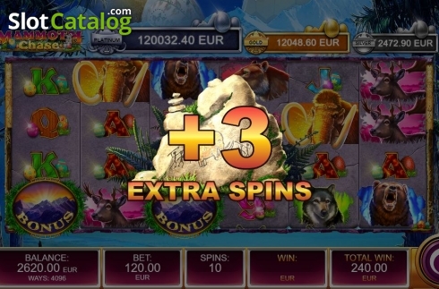 Скрин6. Mammoth Chase: Easter Edition слот