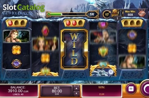Скрин4. Age of Ice Dragons слот