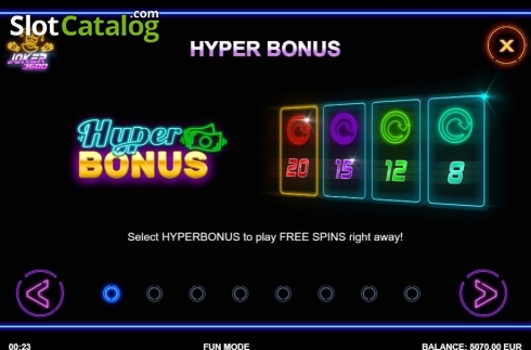 Скрин9. Joker 3600 слот